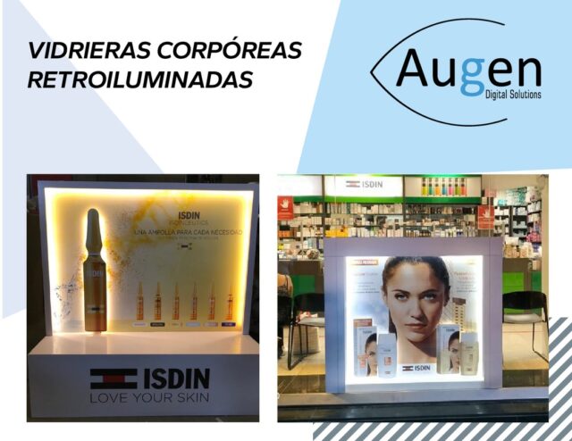 Vidrieras con corpóreos, retroiluminadas
Idóneas para vidrieras con presencia en shoppings, galerías, etc.
#isdin #corporeospublicitarios #corporeossustentables #publicidadsustentable #marketing #publicidad #vidrieras #vidrieraisdin